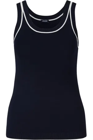 JOOP! Dames, Tops, Blauw, Maat: XL Viscose