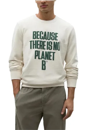 ECOALF Heren, Sweatshirts & Hoodies, Wit, Maat: M Katoen