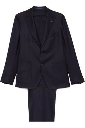 TAGLIATORE Heren, Pakken, Blauw, Maat: XL Wol