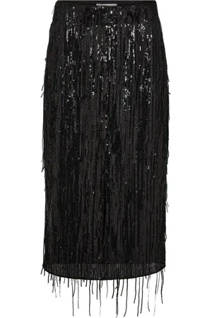 Co`Couture Dames, Rokken, Zwart, Maat: M Poliester