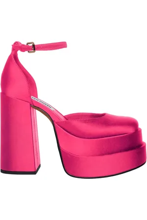 Steve Madden Dames, Schoenen, Paars, Maat: 39 EU Satijn