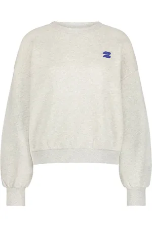 BY-BAR Dames, Sweatshirts & Hoodies, Wit, Maat: XS Katoen