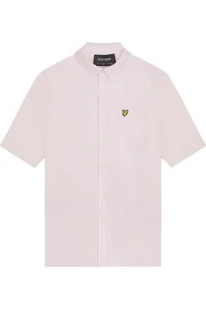 Lyle & Scott Heren, Overhemden, Roze, Maat: XL Katoen