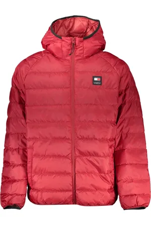 Tommy Hilfiger Heren, Jassen, Rood, Maat: M Poliester