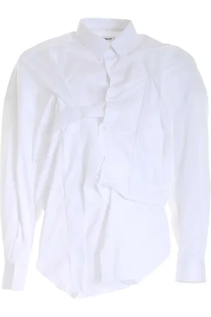 Comme des Garçons Heren, Overhemden, Wit, Maat: S Katoen