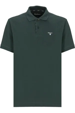 Barbour Heren, Tops, Groen, Maat: M Katoen