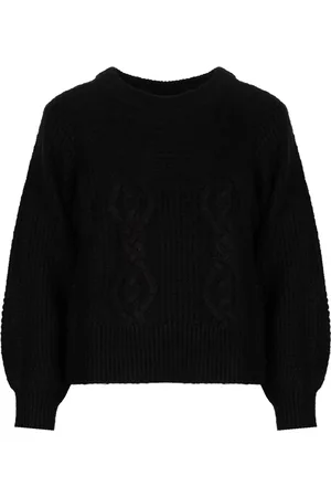 Silvian Heach Dames, Truien, Zwart, Maat: XL Mohair