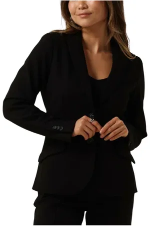 Summum Woman Dames, Jassen, Zwart, Maat: XL Leer