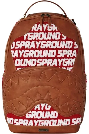 Sprayground Heren, Tassen, Bruin, Maat: ONE Size Leer