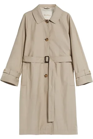 Max Mara Dames, Mantels, , Maat: S Katoen