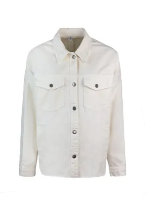 Liu Jo Dames, Jassen, Wit, Maat: S Denim