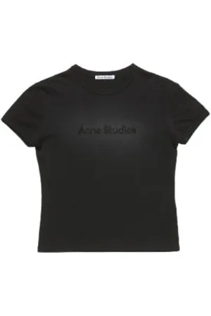Acne Studios Dames, Tops, Zwart, Maat: S Katoen