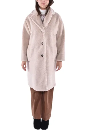 Max Mara Dames, Mantels, Bruin, Maat: 3XS Polyamide