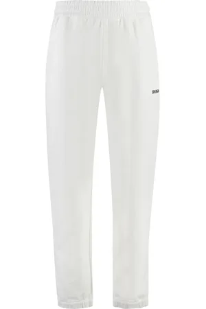 Ermenegildo Zegna Heren, Broeken, Wit, Maat: XL Katoen