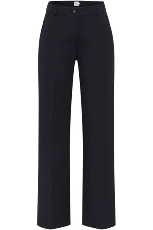 Brax Dames, Broeken, Blauw, Maat: XL