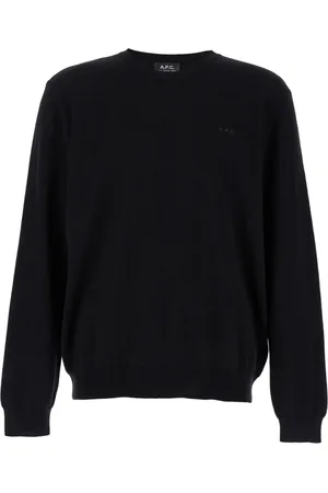 A.P.C. Heren, Truien, Zwart, Maat: XL Wol