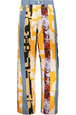DRIES VAN NOTEN Heren, Jeans, Veelkleurig, Maat: W30 Katoen