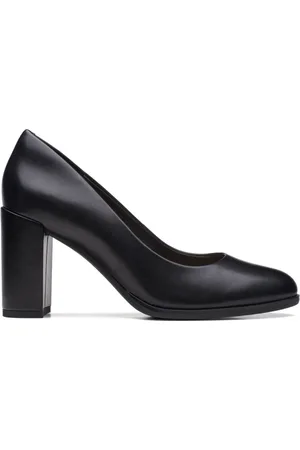 Clarks Dames, Schoenen, Zwart, Maat: 39 1/2 EU Leer