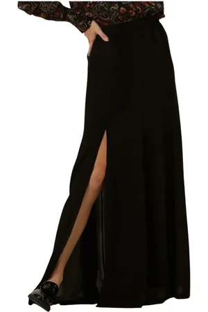 ROUGH. Dames, Rokken, Zwart, Maat: S Viscose