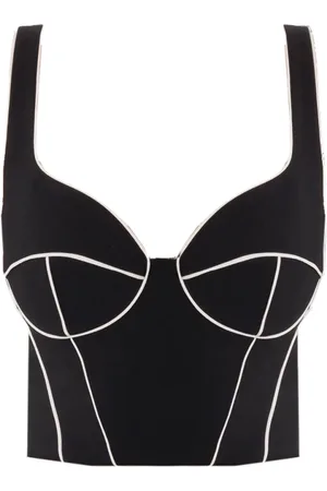Elisabetta Franchi Dames, Tops, Zwart, Maat: M Poliester