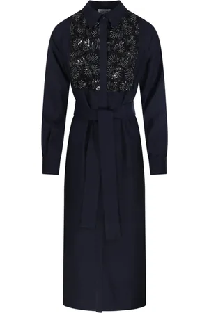 P.A.R.O.S.H. Dames, Blouses & Shirts, Blauw, Maat: L