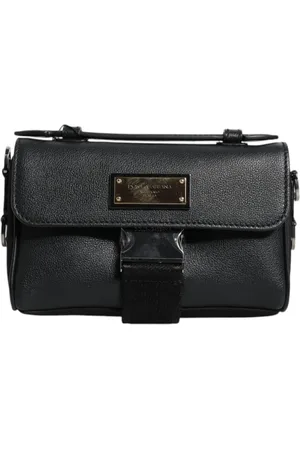 Dolce & Gabbana Heren, Tassen, Zwart, Maat: ONE Size Leer