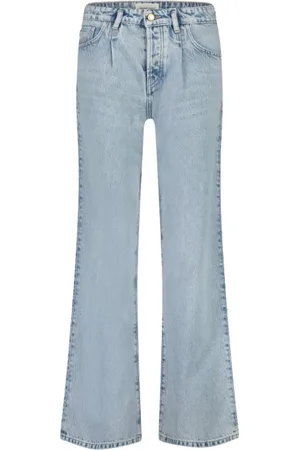 Fabienne Chapot Dames, Jeans, Blauw, Maat: W31 Katoen