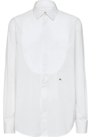 Dsquared2 Dames, Blouses & Shirts, Wit, Maat: XS Katoen