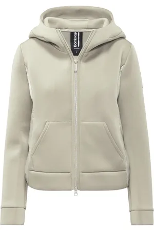 Bomboogie Dames, Sweatshirts & Hoodies, Wit, Maat: M Nylon