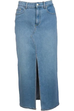 Chiara Ferragni Dames, Rokken, Blauw, Maat: 3XS Denim