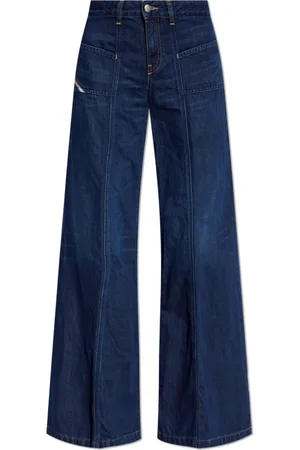 Diesel Dames, Jeans, Blauw, Maat: W28 L30 Katoen