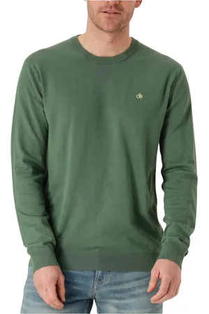 Scotch&Soda Heren, Truien, Groen, Maat: M Viscose