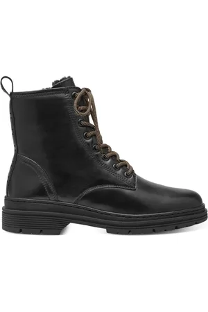 Tamaris Dames, Schoenen, Zwart, Maat: 37 EU Leer
