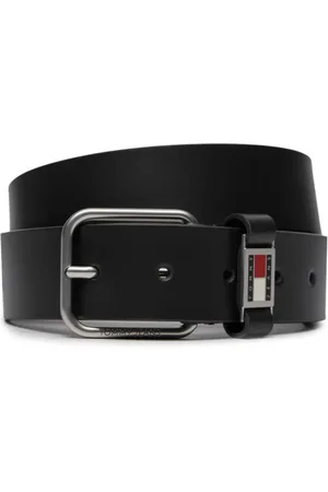 Tommy Hilfiger Heren, Accessoires, Blauw, Maat: 80 CM Leer