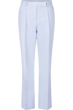 Aaiko Dames, Broeken, Blauw, Maat: S Poliester
