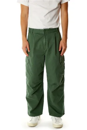 Carhartt Heren, Broeken, Groen, Maat: W30 Katoen