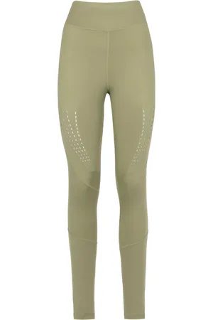 adidas Dames, Broeken, Groen, Maat: XL Poliester