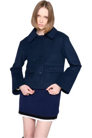 Silvian Heach Dames, Jassen, Blauw, Maat: XS Poliester