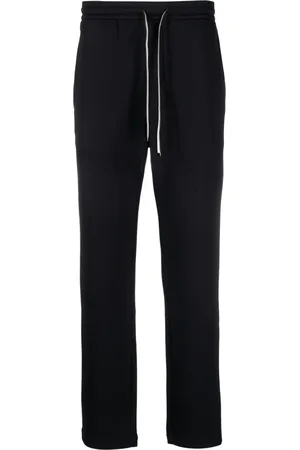 Emporio Armani Heren, Broeken, Blauw, Maat: XL Katoen