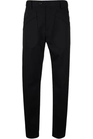 Lanvin Dames, Broeken, Zwart, Maat: 3XL Wol