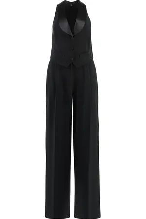 Ralph Lauren Dames, Jumpsuits & Playsuits, Zwart, Maat: 2XS Satijn