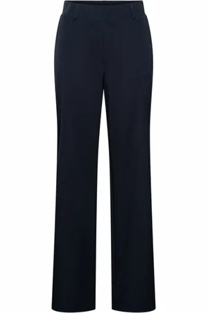 &Co Woman Dames, Broeken, Blauw, Maat: XS Polyamide