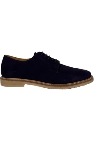 Bobbies Heren, Schoenen, Blauw, Maat: 40 EU Suède
