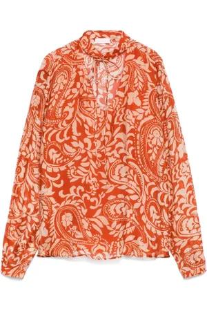 Liu Jo Dames, Blouses & Shirts, Bruin, Maat: M