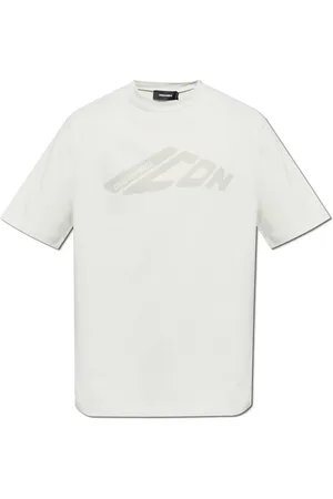Dsquared2 Heren, Tops, Grijs, Maat: M Katoen