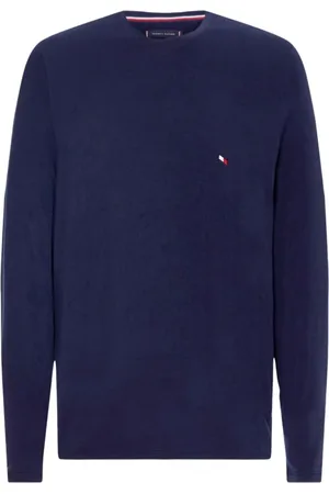 Tommy Hilfiger Heren, Tops, Blauw, Maat: 3XL Poliester