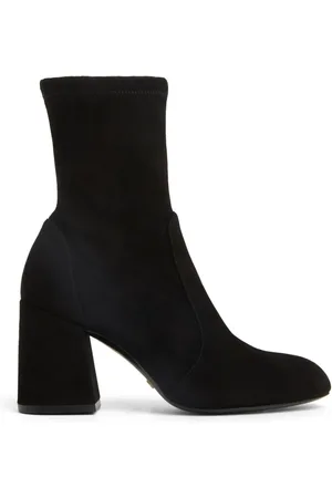 Stuart Weitzman Dames, Schoenen, Zwart, Maat: 39 1/2 EU Suède