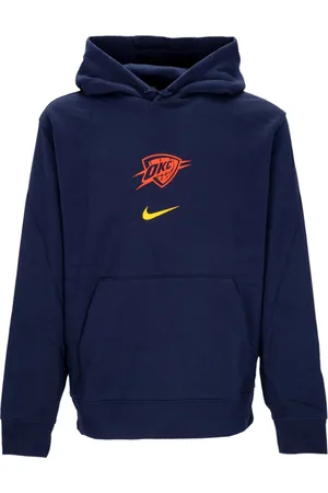 Nike Heren, Sweatshirts & Hoodies, Blauw, Maat: XL Katoen