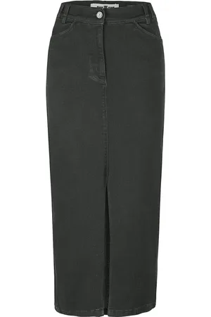 Riani Dames, Rokken, Zwart, Maat: S Denim