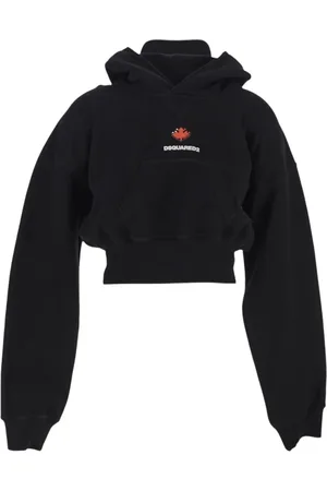 Dsquared2 Dames, Sweatshirts & Hoodies, Zwart, Maat: S Katoen